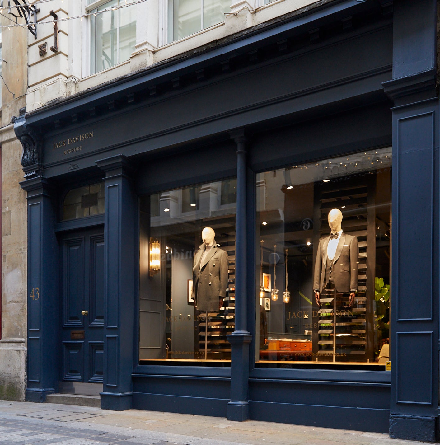 Jack Davison Bespoke Shop Front in Bow Lane