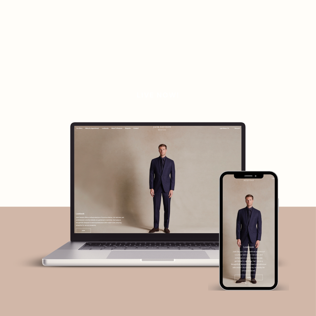 Men's Tailored Fit Jackets & Blazers | Jack Davison Bespoke